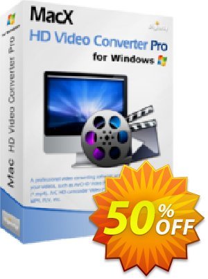 MacX HD Video Converter Pro for Windows discount coupon 50% OFF MacX HD Video Converter Pro for Windows, verified - Stunning offer code of MacX HD Video Converter Pro for Windows, tested & approved