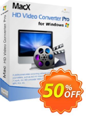 MacX HD Video Converter Pro for Windows 3-month discount coupon  - MacX HD Video Converter Pro Family Video Pack coupon discount