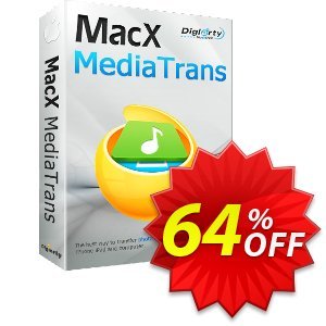 MacX MediaTrans discount coupon 50% OFF MacX MediaTrans, verified - Stunning offer code of MacX MediaTrans, tested & approved
