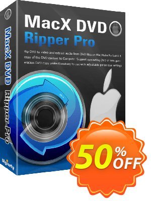 MacX DVD Ripper Pro Coupon discount 40% OFF MacX DVD Ripper Pro, verified