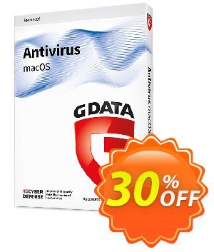 GDATA  Antivirus for MAC 세일  25% OFF GDATA  Antivirus for MAC, verified