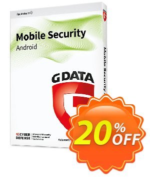 GDATA Mobile Security Android Coupon, discount 20% OFF GDATA Mobile Security Android, verified. Promotion: Excellent discount code of GDATA Mobile Security Android, tested & approved