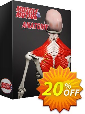 Muscle & Motion Anatomy 1 month Coupon, discount 20% OFF Muscle & Motion Anatomy 1 month, verified. Promotion: Awful promotions code of Muscle & Motion Anatomy 1 month, tested & approved