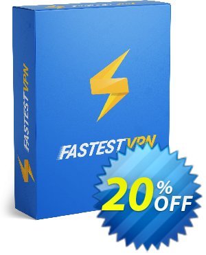FastestVPN 1 month 優惠券，折扣碼 20% OFF FastestVPN 1 month, verified，促銷代碼: Super offer code of FastestVPN 1 month, tested & approved