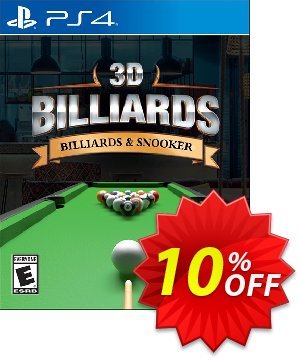 [Playstation 4] 3D Billiards: Billiards & Snooker 優惠券，折扣碼 [Playstation 4] 3D Billiards: Billiards & Snooker Deal GameFly，促銷代碼: [Playstation 4] 3D Billiards: Billiards & Snooker Exclusive Sale offer