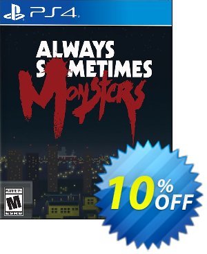[Playstation 4] Always Sometimes Monsters discount coupon [Playstation 4] Always Sometimes Monsters Deal GameFly - [Playstation 4] Always Sometimes Monsters Exclusive Sale offer