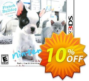 [Nintendo 3ds] Nintendogs + Cats: French Bulldog & New Friends discount coupon [Nintendo 3ds] Nintendogs + Cats: French Bulldog & New Friends Deal GameFly - [Nintendo 3ds] Nintendogs + Cats: French Bulldog & New Friends Exclusive Sale offer