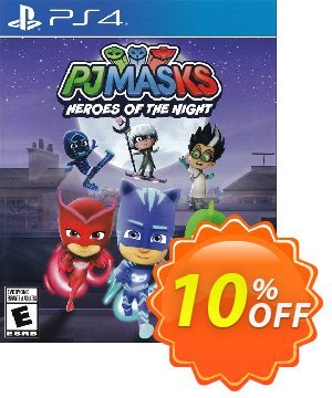 [Playstation 4] PJ Masks: Heroes of the Night discount coupon [Playstation 4] PJ Masks: Heroes of the Night Deal GameFly - [Playstation 4] PJ Masks: Heroes of the Night Exclusive Sale offer
