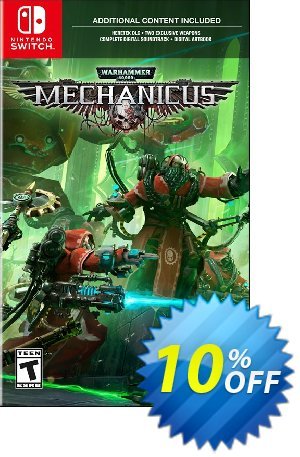 [Nintendo Switch] Warhammer 40,000: Mechanicus Coupon, discount [Nintendo Switch] Warhammer 40,000: Mechanicus Deal GameFly. Promotion: [Nintendo Switch] Warhammer 40,000: Mechanicus Exclusive Sale offer