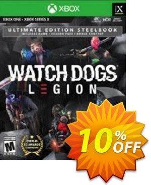 [Xbox One] Watchdogs Legion - Ultimate Steelbook Edition fo Xbox One and Xbox Series X Coupon, discount [Xbox One] Watchdogs Legion - Ultimate Steelbook Edition fo Xbox One and Xbox Series X Deal GameFly. Promotion: [Xbox One] Watchdogs Legion - Ultimate Steelbook Edition fo Xbox One and Xbox Series X Exclusive Sale offer