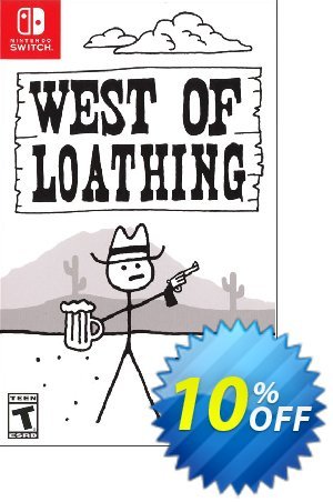 [Nintendo Switch] West of Loathing 優惠券，折扣碼 [Nintendo Switch] West of Loathing Deal GameFly，促銷代碼: [Nintendo Switch] West of Loathing Exclusive Sale offer