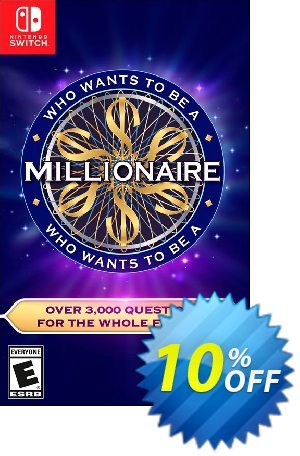 [Nintendo Switch] Who Wants to Be a Millionaire discount coupon [Nintendo Switch] Who Wants to Be a Millionaire Deal GameFly - [Nintendo Switch] Who Wants to Be a Millionaire Exclusive Sale offer