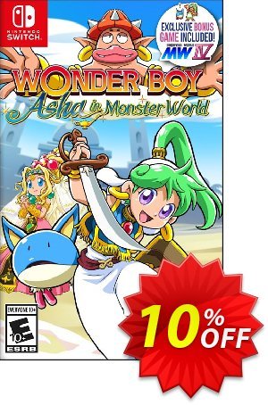 [Nintendo Switch] Wonder Boy: Asha in Monster World Coupon, discount [Nintendo Switch] Wonder Boy: Asha in Monster World Deal GameFly. Promotion: [Nintendo Switch] Wonder Boy: Asha in Monster World Exclusive Sale offer