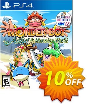 [Playstation 4] Wonder Boy: Asha in Monster World Coupon, discount [Playstation 4] Wonder Boy: Asha in Monster World Deal GameFly. Promotion: [Playstation 4] Wonder Boy: Asha in Monster World Exclusive Sale offer