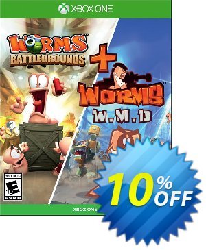[Xbox One] Worms Battlegrounds + Worms W.M.D 優惠券，折扣碼 [Xbox One] Worms Battlegrounds + Worms W.M.D Deal GameFly，促銷代碼: [Xbox One] Worms Battlegrounds + Worms W.M.D Exclusive Sale offer