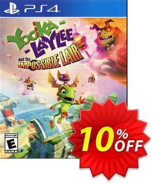 [Playstation 4] Yooka-Laylee and the Impossible Lair 優惠券，折扣碼 [Playstation 4] Yooka-Laylee and the Impossible Lair Deal GameFly，促銷代碼: [Playstation 4] Yooka-Laylee and the Impossible Lair Exclusive Sale offer