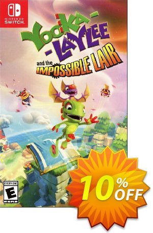 [Nintendo Switch] Yooka-Laylee and the Impossible Lair discount coupon [Nintendo Switch] Yooka-Laylee and the Impossible Lair Deal GameFly - [Nintendo Switch] Yooka-Laylee and the Impossible Lair Exclusive Sale offer