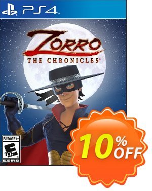 [Playstation 4] Zorro: The Chronicles 優惠券，折扣碼 [Playstation 4] Zorro: The Chronicles Deal GameFly，促銷代碼: [Playstation 4] Zorro: The Chronicles Exclusive Sale offer