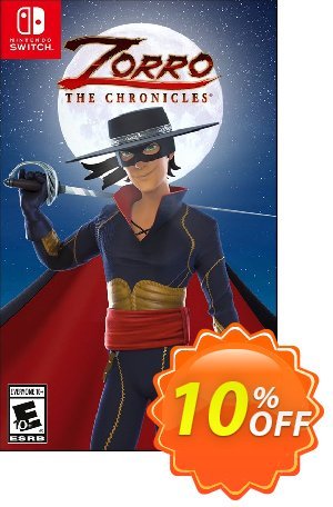 [Nintendo Switch] Zorro: The Chronicles Coupon, discount [Nintendo Switch] Zorro: The Chronicles Deal GameFly. Promotion: [Nintendo Switch] Zorro: The Chronicles Exclusive Sale offer