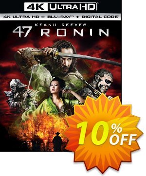[4k Uhd] 47 Ronin 優惠券，折扣碼 [4k Uhd] 47 Ronin Deal GameFly，促銷代碼: [4k Uhd] 47 Ronin Exclusive Sale offer