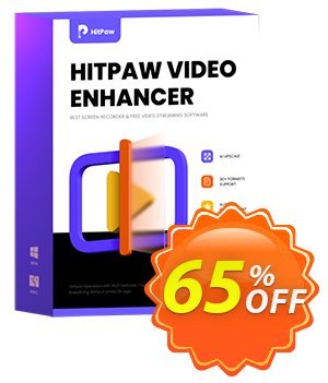 HitPaw Video Enhancer Coupon discount 65% OFF HitPaw Video Enhancer, verified