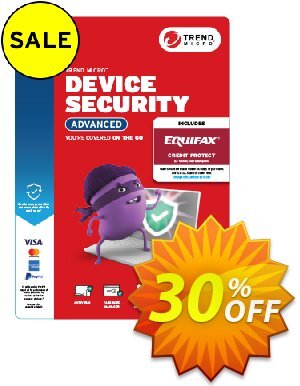 Trend Micro Device Security Advanced Coupon discount 30% OFF Trend Micro Device Security Advanced, verified