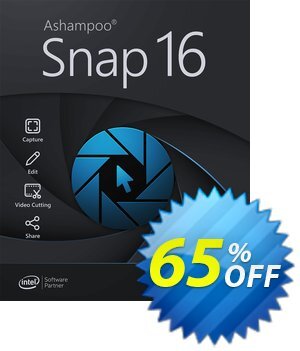 Ashampoo Snap 16 Coupon discount 65% OFF Ashampoo Snap 16, verified