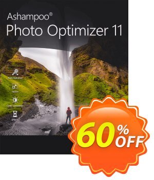 Ashampoo Photo Optimizer 10 Coupon, discount 60% OFF Ashampoo Photo Optimizer 10, verified. Promotion: Wonderful discounts code of Ashampoo Photo Optimizer 10, tested & approved