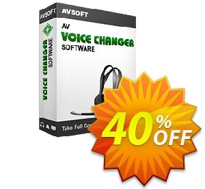 AV Voice Changer Software 7.0促销销售 50% OFF AV Voice Changer Software 7.0, verified