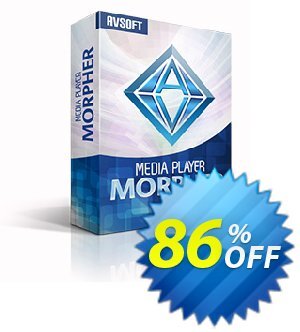 Media Player Morpher PLUS割引コード・Media Player Morpher Audio4fun offer 85% OFF キャンペーン:Audio4fun Media player morpher Discount 85% HJ81IT54FK