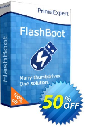 FlashBoot Pro Coupon discount 50% OFF FlashBoot Pro, verified
