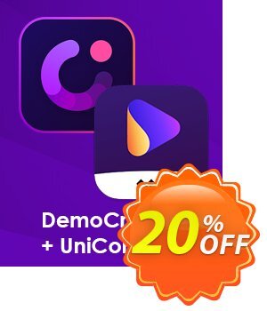 Bundle: Wondershare DemoCreator + UniConverter割引コード・20% OFF Bundle: Wondershare DemoCreator + UniConverter, verified キャンペーン:Wondrous discounts code of Bundle: Wondershare DemoCreator + UniConverter, tested & approved