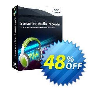 Wondershare Streaming Audio Recorder for Windows割引コード・Back to School 2024 キャンペーン:SAR- 30% OFF