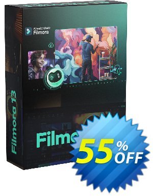 Wondershare Filmora 세일  55% OFF Wondershare Filmora, verified