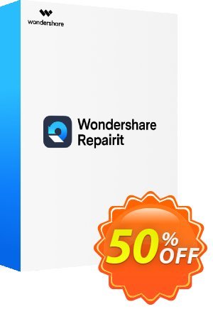 Get Wondershare Repairit 50% OFF coupon code