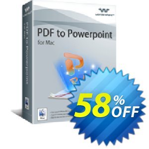 Wondershare PDF to PowerPoint for Mac discount coupon Winter Sale 30% Off For PDF Software - 