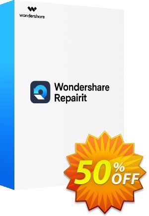 Get Wondershare Repairit Video Repair 50% OFF coupon code
