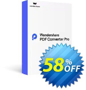 Wondershare PDF Converter PRO for Mac Coupon, discount Back to School-30% OFF PDF editing tool. Promotion: Wondershare PDFelement Pre-Christmas Sale