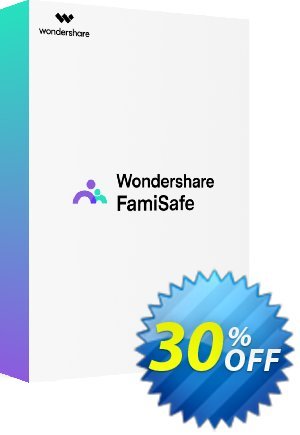Wondershare FamiSafe (Annual Plan) discount coupon 30% OFF Wondershare FamiSafe, verified - Wondrous discounts code of Wondershare FamiSafe, tested & approved