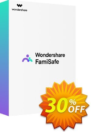 Wondershare FamiSafe (Monthly Plan) discount coupon 30% OFF Wondershare FamiSafe (Monthly Plan), verified - Wondrous discounts code of Wondershare FamiSafe (Monthly Plan), tested & approved