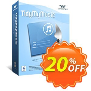 Wondershare TidyMyMusic for Mac Coupon, discount Back to School 2024. Promotion: 