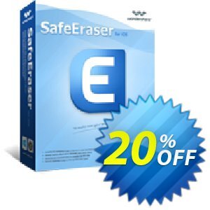 Wondershare SafeEraser Coupon discount Back to School 2024