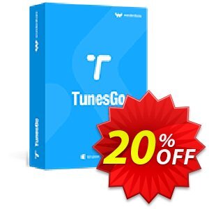 Wondershare TunesGo For iOS & Android offering sales Dr.fone 20% off. Promotion: 30% Wondershare Software (8799)