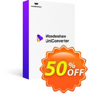 Wondershare UniConverter Perpetual Plan Coupon discount 20% OFF Wondershare UniConverter Perpetual Plan, verified