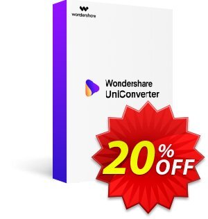 Wondershare UniConverter for MAC (2 Years) Coupon discount for TLAP day Deals
