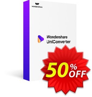 Wondershare UniConverter for MAC Perpetual Plan 優惠券，折扣碼 20% OFF Wondershare UniConverter for MAC Perpetual Plan, verified，促銷代碼: Wondrous discounts code of Wondershare UniConverter for MAC Perpetual Plan, tested & approved
