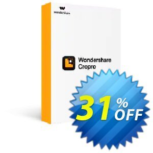 Wondershare Cropro Professional 프로모션 코드 30% OFF Wondershare Cropro Professional, verified 프로모션: Wondrous discounts code of Wondershare Cropro Professional, tested & approved