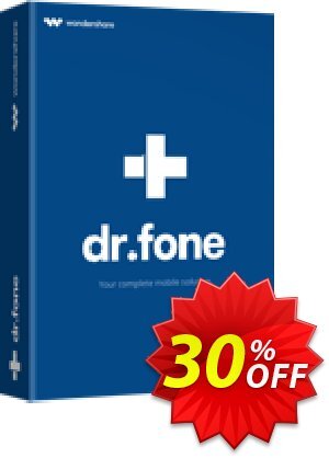 dr.fone - Recover (iOS)Förderung 30% Wondershare Software (8799)