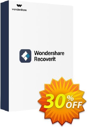 Wondershare Recoverit ESSENTIAL discount coupon Recoverit Pro (Win) imposing discounts code 2024 - 30% Wondershare Software (8799)