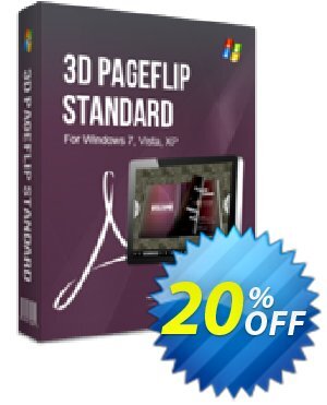 3DPageFlip Standard割引コード・A-PDF Coupon (9891) キャンペーン:20% IVS and A-PDF